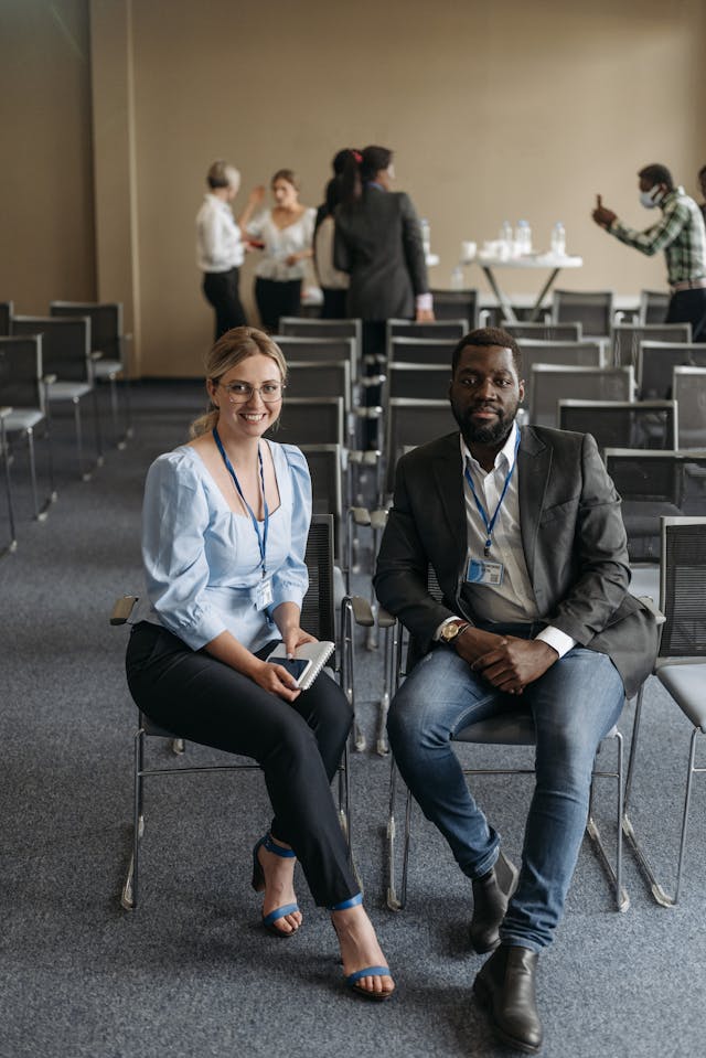 Startup team working